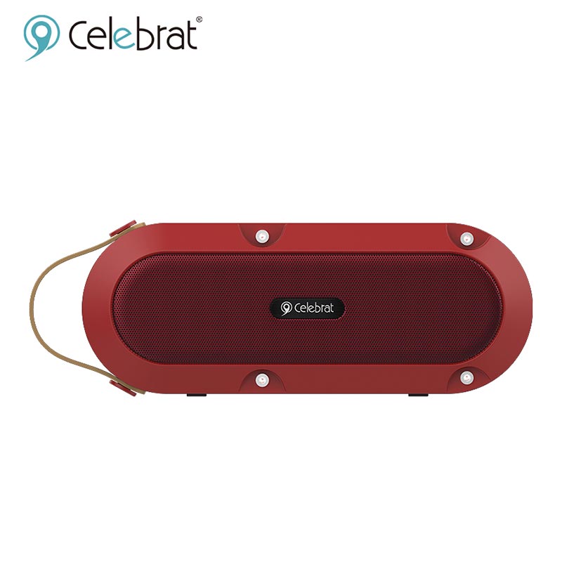 Акустика CELEBRAT Outdoor SP-5 |BT5.0, TWS, IPX7| red Красный на картинке №9