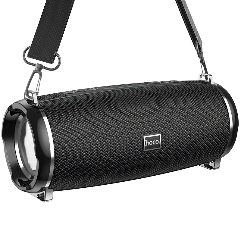 Акустика HOCO Xpress sports BT speaker LED IPX5 HC2 |BT, TWS, AUX, FM, TF, USB| black (6931474738684) Черный на картинке №14