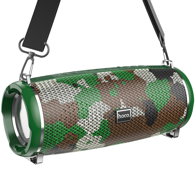 Акустика HOCO Xpress sports BT speaker LED IPX5 HC2 |BT, TWS, AUX, FM, TF, USB| black (6931474738684) Черный на картинке №7