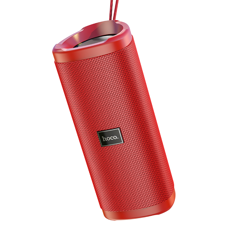 Акустика HOCO Bella sports True Wireless speaker IPX5 HC4 |BT, TWS, AUX, FM, TF, USB| blue Синий на картинке №17