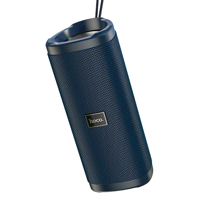 Акустика HOCO Bella sports True Wireless speaker IPX5 HC4 |BT, TWS, AUX, FM, TF, USB| grey Сірий на малюнкі №13