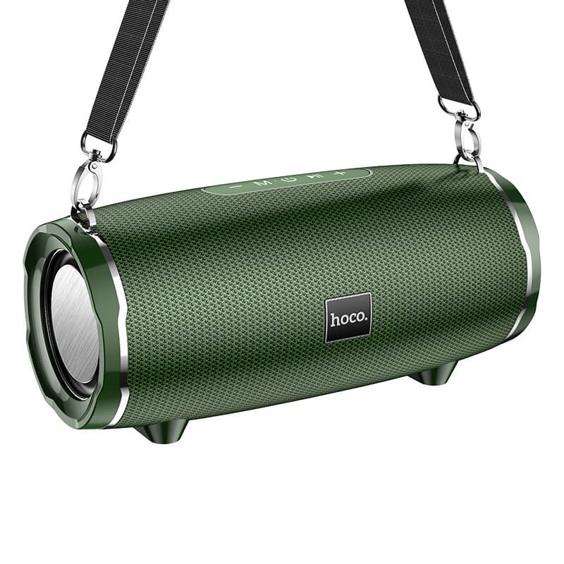 Акустика HOCO Cool Enjoy sports BT speaker HC5 |2x15W, 3.5Hours, BT5.0, AUX, FM, TF, USB, 3600mAh| blue (6931474746665) Синий на картинке №10