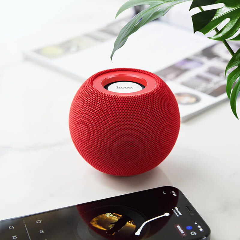 Акустика HOCO Deep sound sports BT speaker BS45 |BT5.0, TWS, FM, TF| grey Серый на картинке №9
