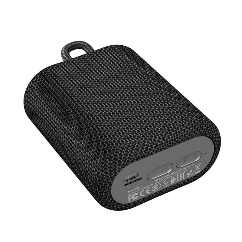Акустика HOCO Uno sports BT speaker IPX5 BS47 |BT5.1, TWS, TF, FM, 3H| red (6931474755988) Красный на картинке №5