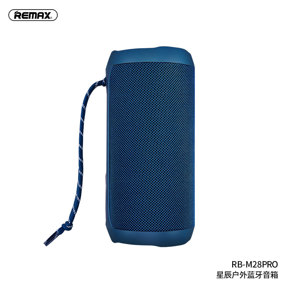 Акустика REMAX Star Series RGB Outdoor Wireless Speaker RB-M28 PRO IPX7 |BT5.0,8Wx2, TWS, AUX/TF, DSP, 8h| green Зелёный на картинке №2