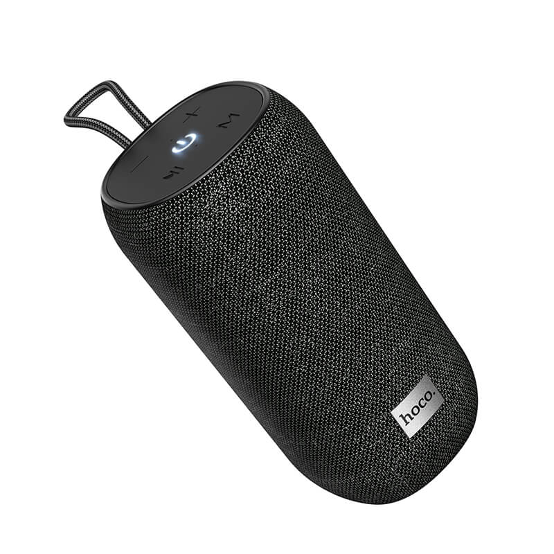 Акустика HOCO Sonar sports BT speaker HC10 IPX5 |BT5.0, TWS, AUX, FM, TF, USB, 3Hours, 5W| black (6931474760302) Черный на картинке №1