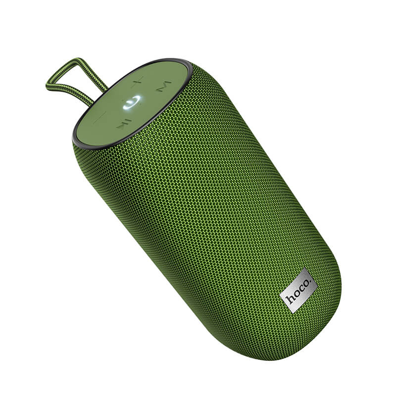 Акустика HOCO Sonar sports BT speaker HC10 IPX5 |BT5.0, TWS, AUX, FM, TF, USB, 3Hours, 5W| red (6931474760319) Красный на картинке №2