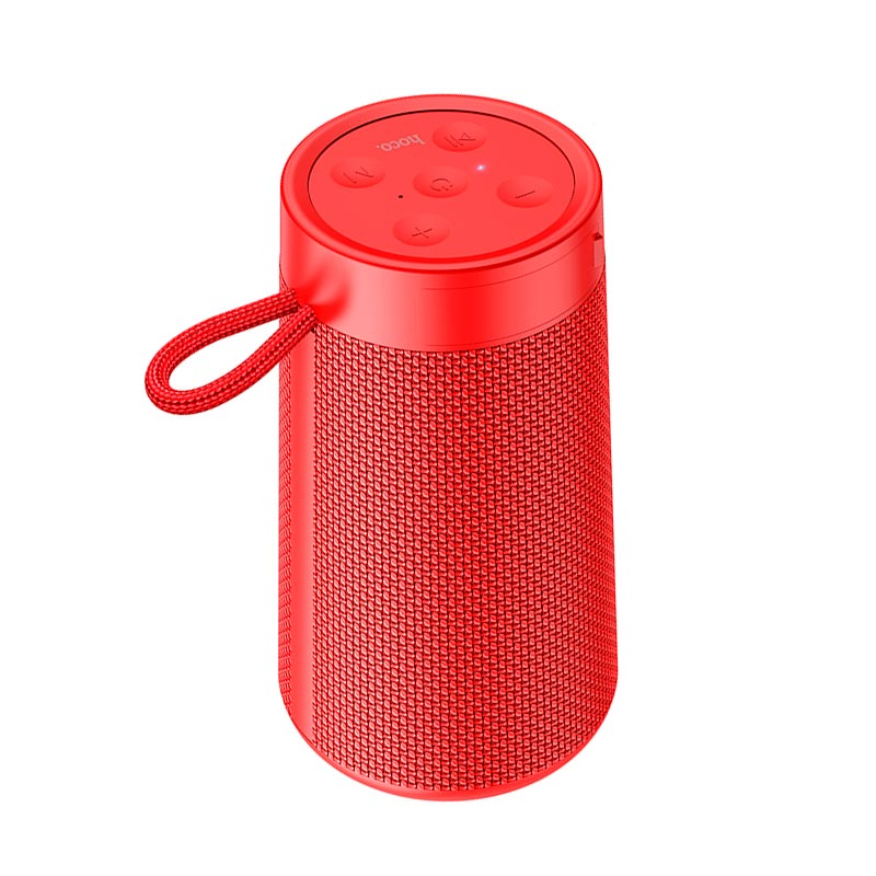 Акустика HOCO Sports BT speaker HC13 |BT5.0, USB/TF/AUX| red (6931474769527) Красный на картинке №1