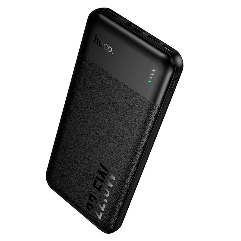 УМБ HOCO Essence PD fully compatible power bank J159 10000mAh |2USB/1Type-C, 22.5W/3A, PD/QC| black (6942007673570) Черный на картинке №2