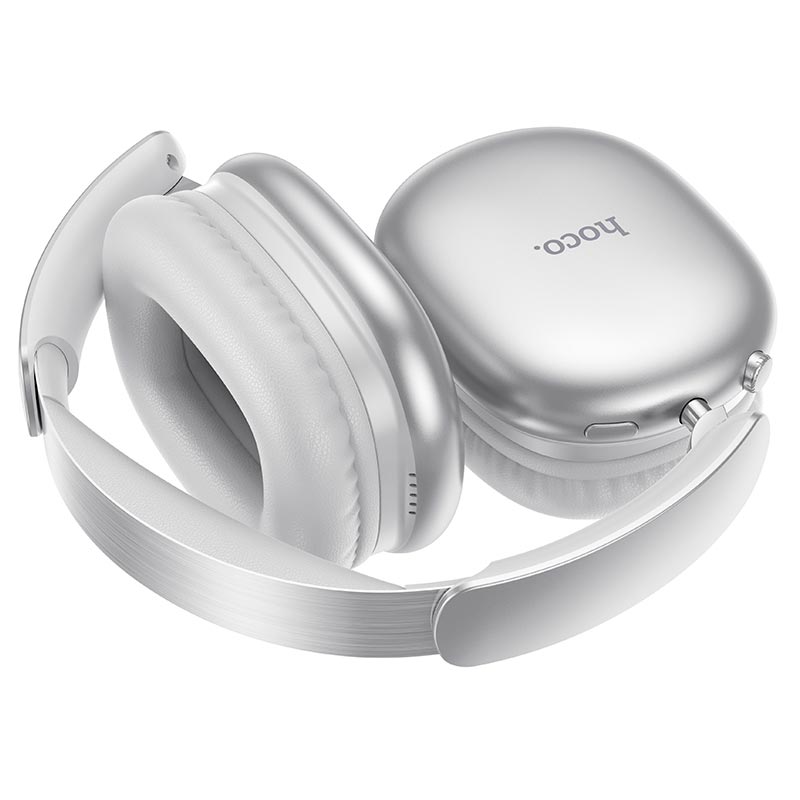 Наушники HOCO Graceful BT headphones W73 |BT6.0, TF/AUX, 45h, App| black (6942007674867) Черный на картинке №7