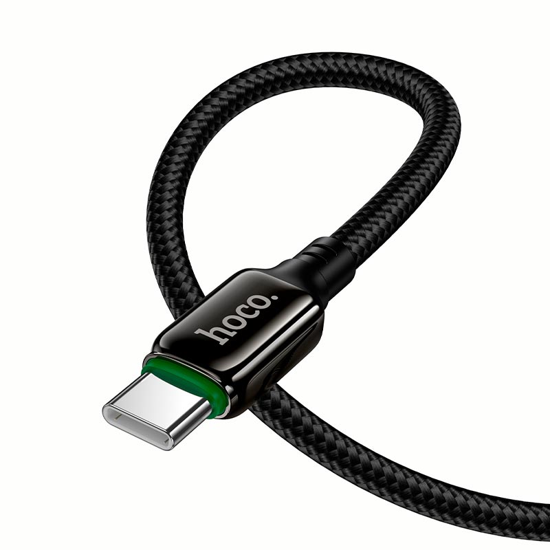Кабель HOCO Type-C Exceed charging data cable X127 |1m, 36W| black (6942007675604) Черный на картинке №4