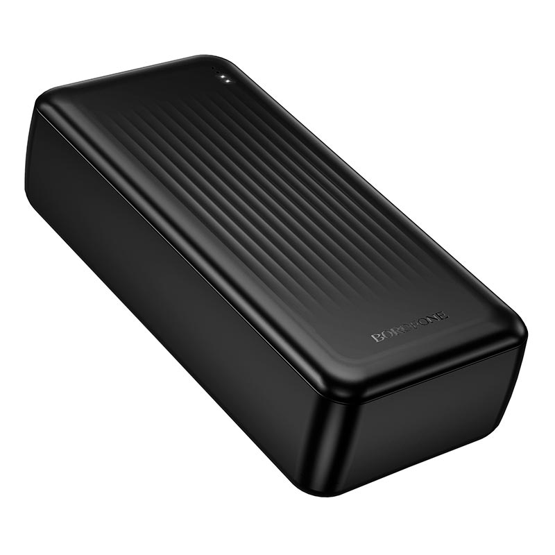 УМБ Borofone Clever PD fully compatible power bank BJ80B 30000mAh |2USB/Type-C, 22.5W/3A, PD/QC| black (6941991121630) Черный на картинке №4