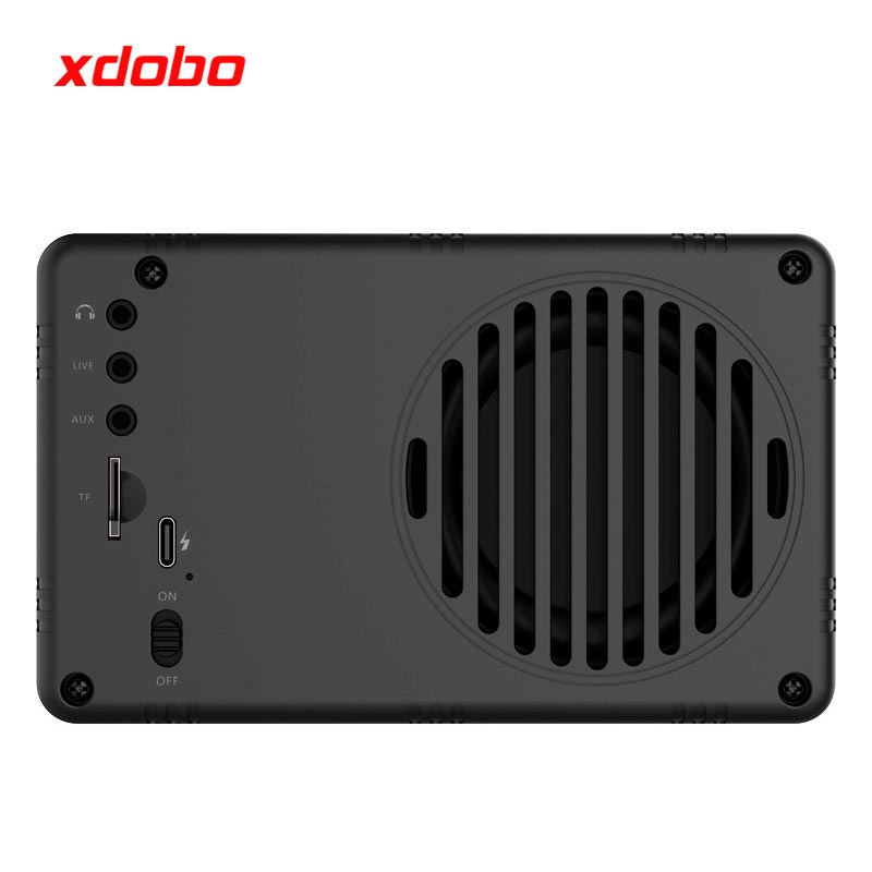 Акустика Xdobo IPX5 |BT5.3, 40W, AUX/TF, 10h| black (HIFI 2015) Черный на картинке №12