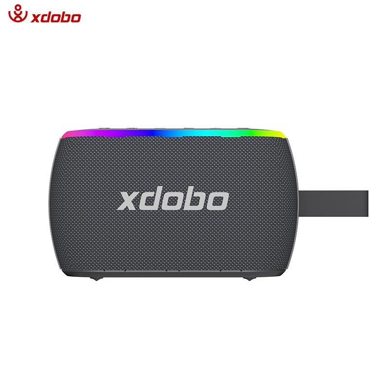 Акустика Xdobo IPX6 |BT5.3, 30W, USB/AUX/TF, 13h| black (X8 Mini II) Черный на картинке №1