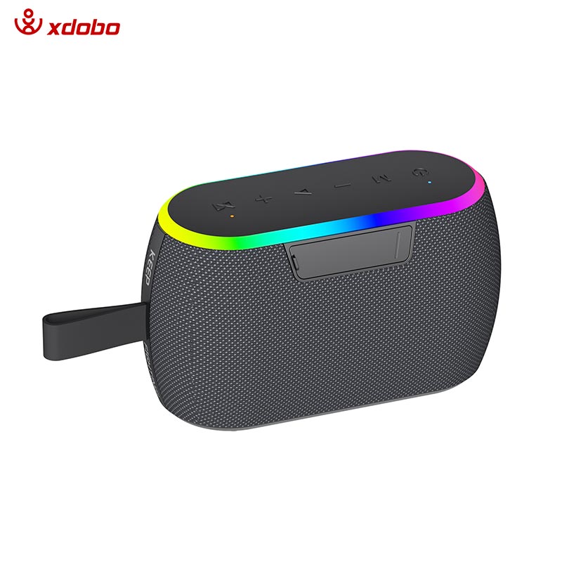 Акустика Xdobo IPX6 |BT5.3, 30W, USB/AUX/TF, 13h| black (X8 Mini II) Черный на картинке №4