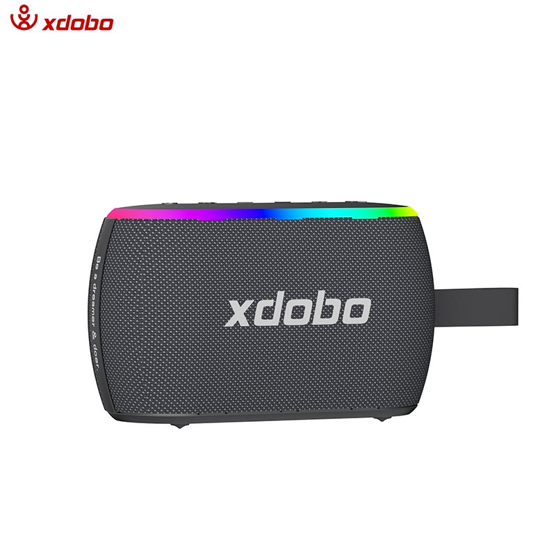 Акустика Xdobo IPX6 |BT5.3, 30W, USB/AUX/TF, 13h| black (X8 Mini II) Черный на картинке №7