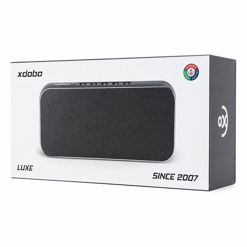 Акустика Xdobo IPX5 |BT5.3, 60W, AUX/TF, 8h| black (Luxe) Черный на картинке №3