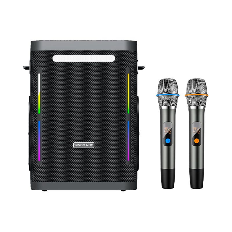 Акустика-караоке Xdobo Party 1981 II (with 2 MIC) |BT5.3, 300W, AUX/TF/USB, 65W/5A input power, 20h| black (Party 1981 II(with 2 MIC)) Черный на картинке №1