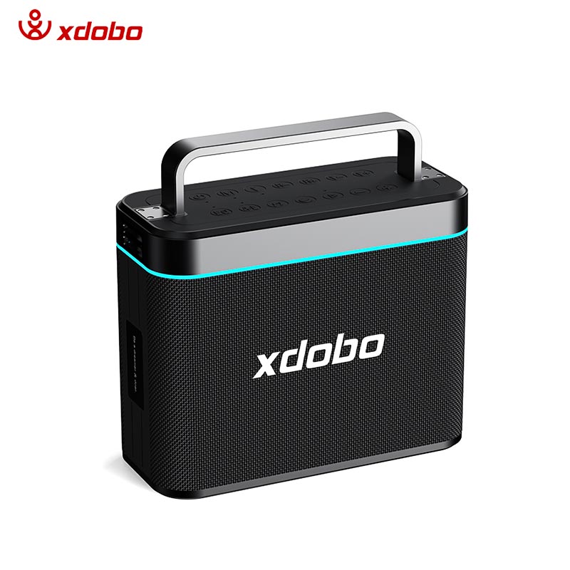 Акустика-караоке Xdobo Truth (with 2 MIC) IPX6 |BT5.3, 200W, AUX/USB/TF, 12h| black (Truth(with 2 MIC)) Черный на картинке №5