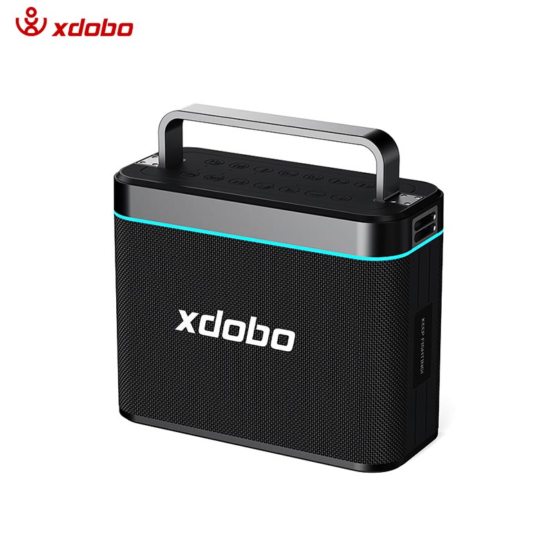Акустика-караоке Xdobo Truth (with 2 MIC) IPX6 |BT5.3, 200W, AUX/USB/TF, 12h| black (Truth(with 2 MIC)) Черный на картинке №6