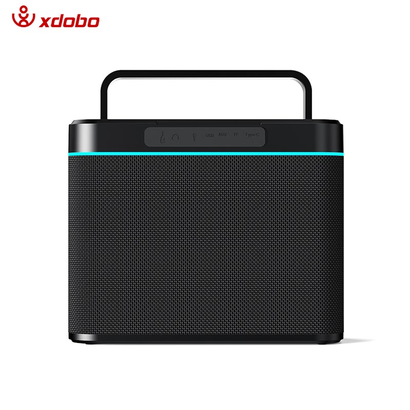 Акустика-караоке Xdobo Truth (with 2 MIC) IPX6 |BT5.3, 200W, AUX/USB/TF, 12h| black (Truth(with 2 MIC)) Черный на картинке №7