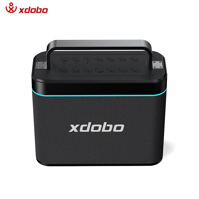 Акустика-караоке Xdobo Truth (with 2 MIC) IPX6 |BT5.3, 200W, AUX/USB/TF, 12h| black (Truth(with 2 MIC)) Черный на картинке №8