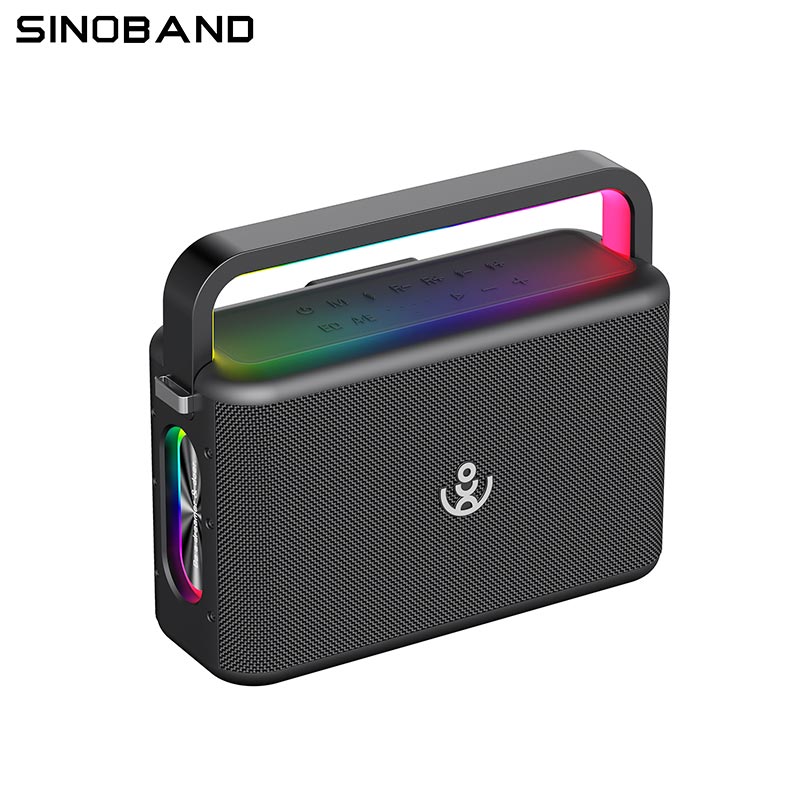 Акустика-караоке Xdobo Nuts (with 2 MIC) |BT5.3, 120W, USB/AUX/TF, 20h| black (Nuts(with 2 MIC)) Черный на картинке №8
