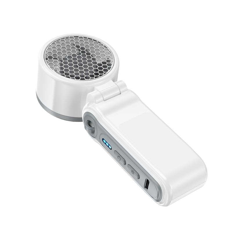 Вентилятор HOCO Ice pack series lightweight foldable fan HX604 |6.5h Max, 3 Levels, 60dB| white (6942007678537) Белый на картинке №4