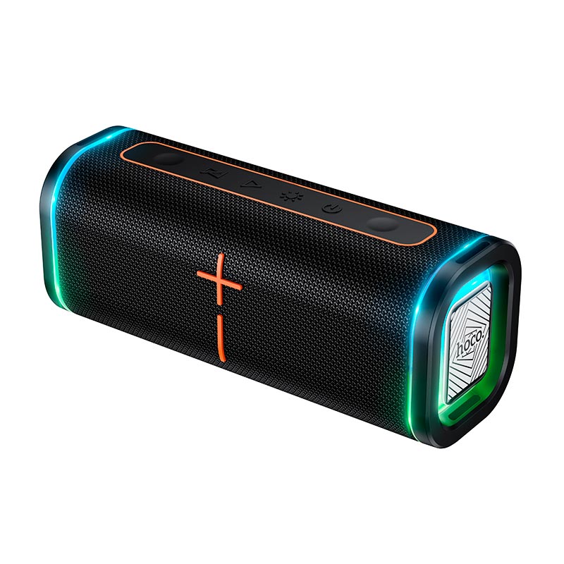 Акустика HOCO Soul sports BT speaker HC51 IPX4 |BT6.0, AUX/TF/USB, 30W, 3h, TWS| black (6942007680608) Черный на картинке №2