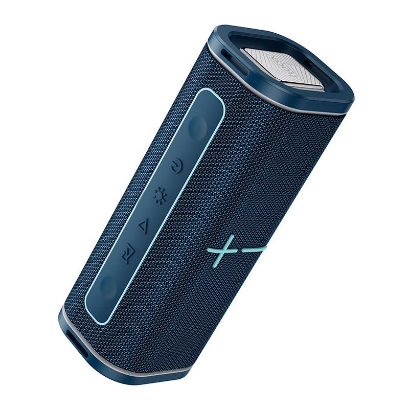 Акустика HOCO Soul sports BT speaker HC51 IPX4 |BT6.0, AUX/TF/USB, 30W, 3h, TWS| black (6942007680608) Черный на картинке №7