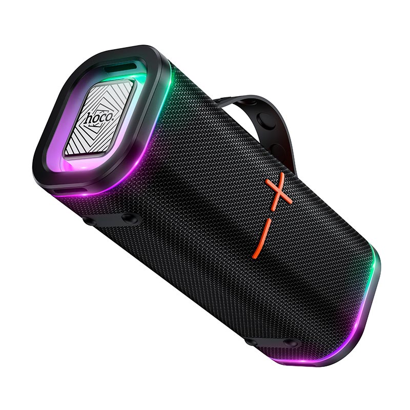 Акустика HOCO Soul sports BT speaker HC51 IPX4 |BT6.0, AUX/TF/USB, 30W, 3h, TWS| black (6942007680608) Черный на картинке №8