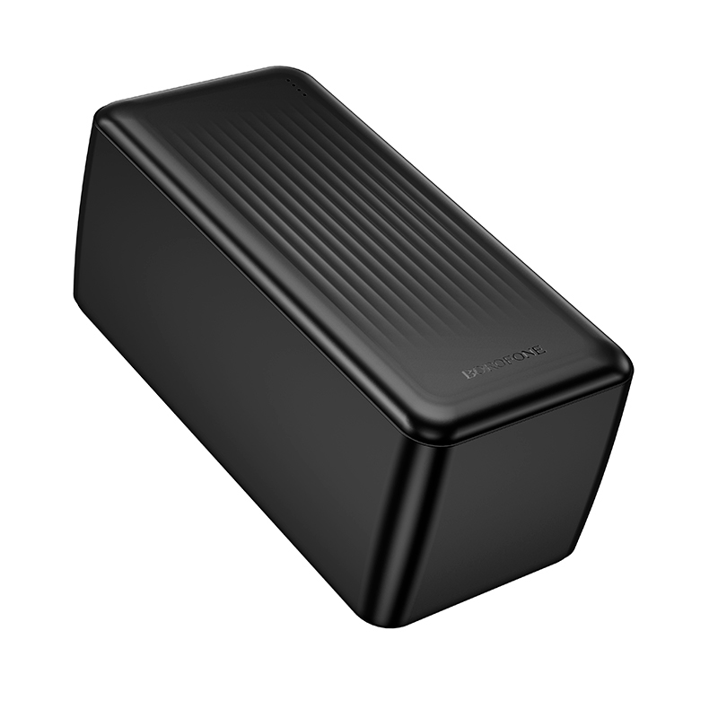 УМБ BOROFONE Clever PD fully compatible power bank BJ80C 50000mAh |2USB/1Type-C, 22.5W/3A, PD/QC| black (6941991121654) Черный на картинке №5