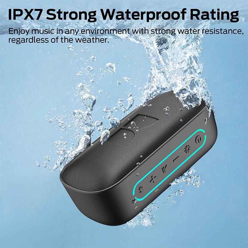 Акустика Monster S150 D133A (MS62109) IPX7 |BT5.4, 14W, USB/TF/AUX, 4-9h| red (129817-05) Красный на картинке №10
