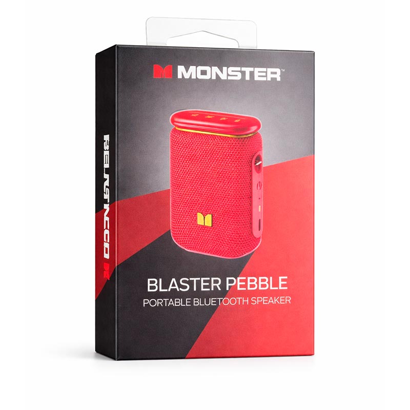 Акустика Monster Blaster Pebble D139 (MS62131) IPX5 |BT5.4, 6/12W| black (129837-0) Черный на картинке №17