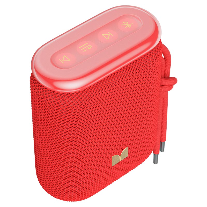 Акустика Monster Blaster Pebble D139 (MS62131) IPX5 |BT5.4, 6/12W| red (129837-02) Красный на картинке №21