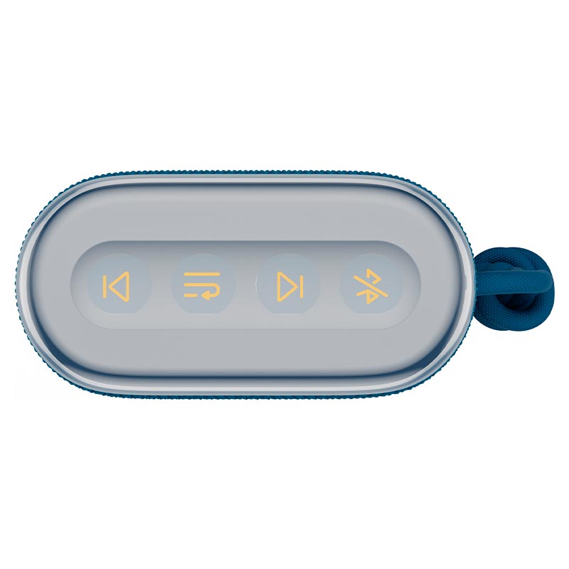 Акустика Monster Blaster Pebble D139 (MS62131) IPX5 |BT5.4, 6/12W| blue (129837-08) Синий на картинке №29