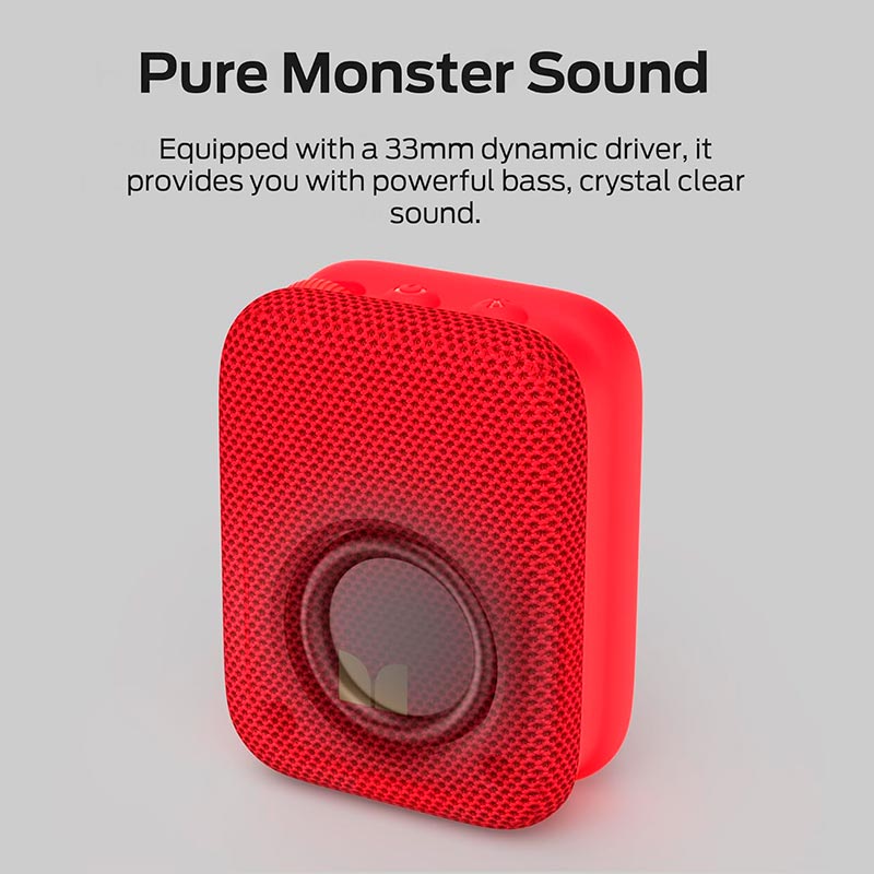 Акустика Monster Atomic Atom D159 (MS62130) IPX5 |BT5.4, 3/6W| black (129836-05) Черный на картинке №13