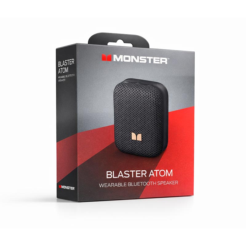 Акустика Monster Atomic Atom D159 (MS62130) IPX5 |BT5.4, 3/6W| red (129836-02) Красный на картинке №3