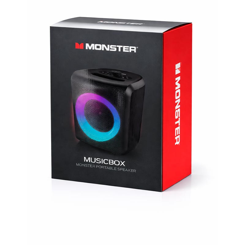 Акустика Monster Musicbox M171 (MS22150) IPX5 |BT5.3, 40W, USB/AUX/TF, 2-8h| black (129798-03) Черный на картинке №14