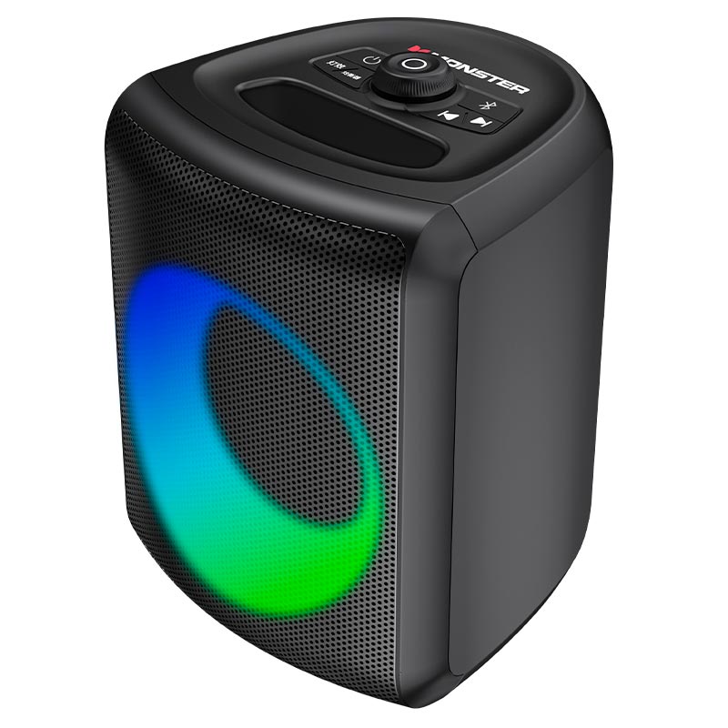 Акустика Monster Musicbox M171 (MS22150) IPX5 |BT5.3, 40W, USB/AUX/TF, 2-8h| black (129798-03) Черный на картинке №15