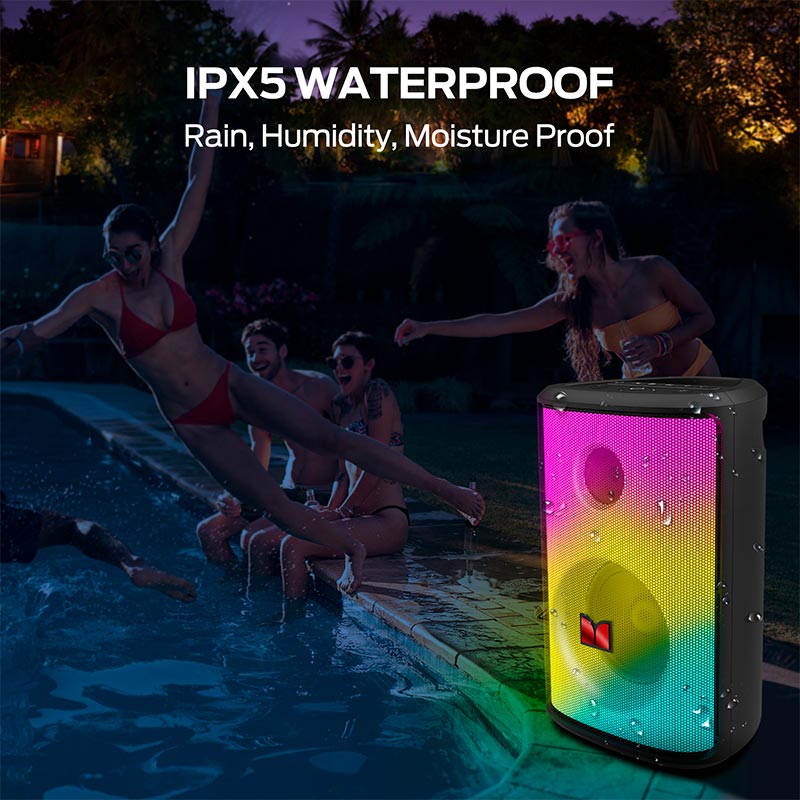 Акустика Monster Sparkle M172 (MS22119) IPX5 |BT5.3, 40/80W, USB/AUX/TF, 3-18h| black (129801-02) Черный на картинке №9
