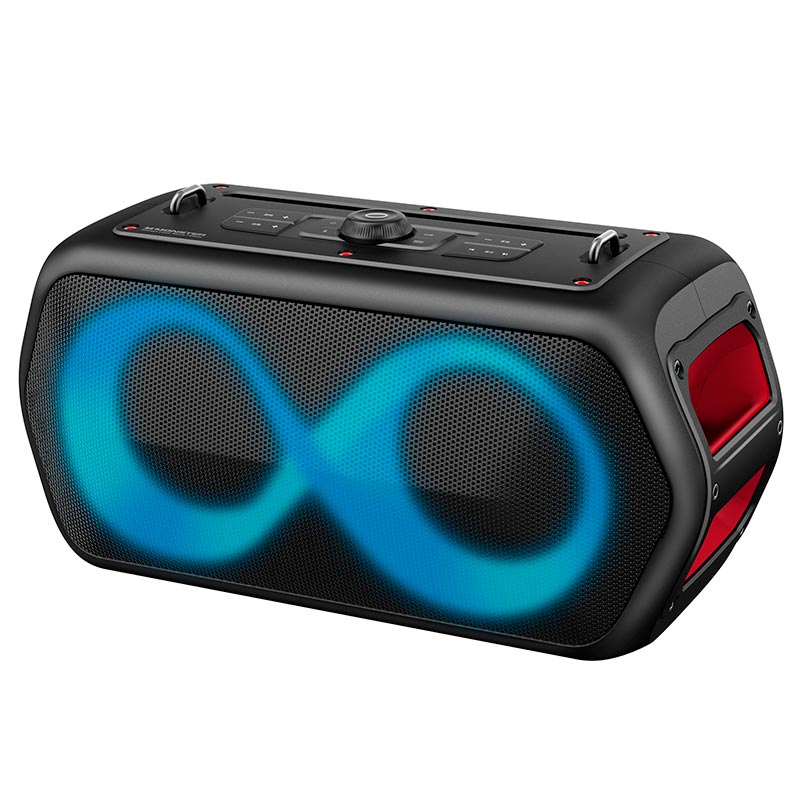 Акустика Monster Musicbox Go (with 2 microphones) M176 (MS22132) IPX5 |BT5.3, 80W, USB/AUX/TF, 2.5-4.5h| black (129796-05) Черный на картинке №5