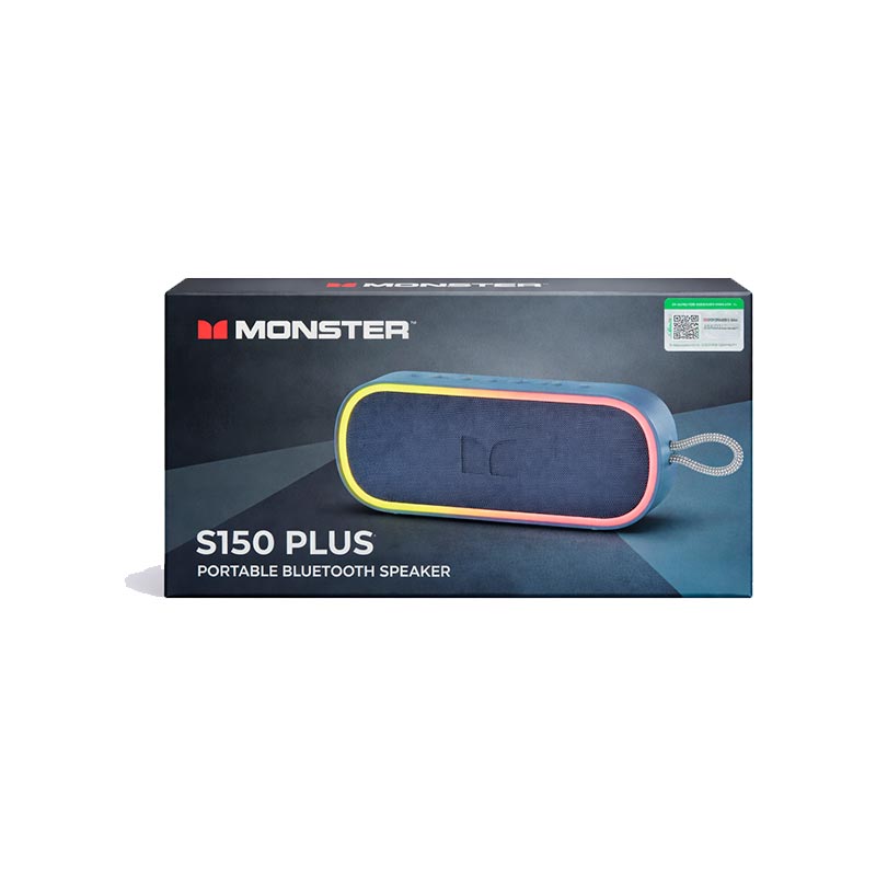 Акустика Monster S150 Plus M208 (MS62115) IPX7 |BT5.4, 20W, TF/USB/AUX| black (129818-02) Черный на картинке №3