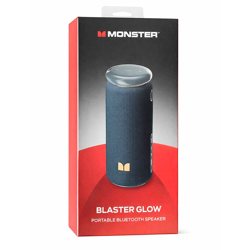 Акустика Monster Blaster Glow M210 (MS62132) IPX5 |BT5.4, 20/40W| black-gold (129838-05) Черный на картинке №7