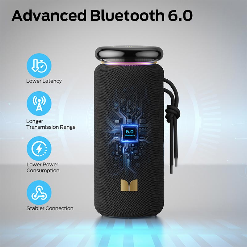 Акустика Monster Blaster Glow M210 (MS62132) IPX5 |BT5.4, 20/40W| blue (129838-11) Синий на картинке №20