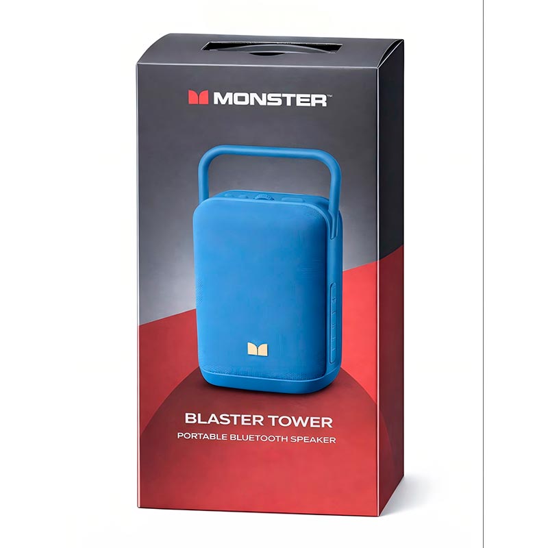 Акустика Monster Blaster Tower M220 (MS62133) |BT5.4, 50/100W| blue (129836-08) Синий на картинке №6