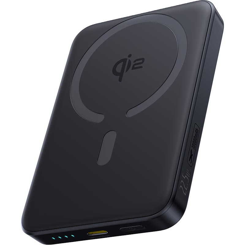 УМБ Baseus EnerFill Qi2 Magnetic Power Bank FM12 10000mAh |1Type-C, 22.5W/3A, PD/QC| black (E0028500) Черный на картинке №20