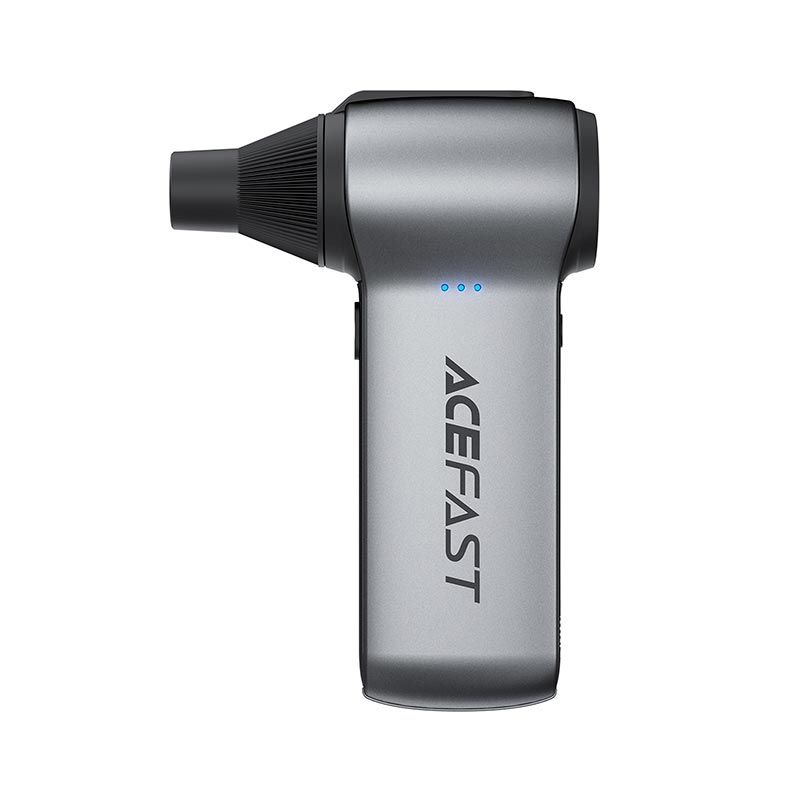 Портативный вентилятор Acefast powerful handheld fan YF3 |3 speed, 19min-4.5h| grey (6974316286714) Серый на картинке №4