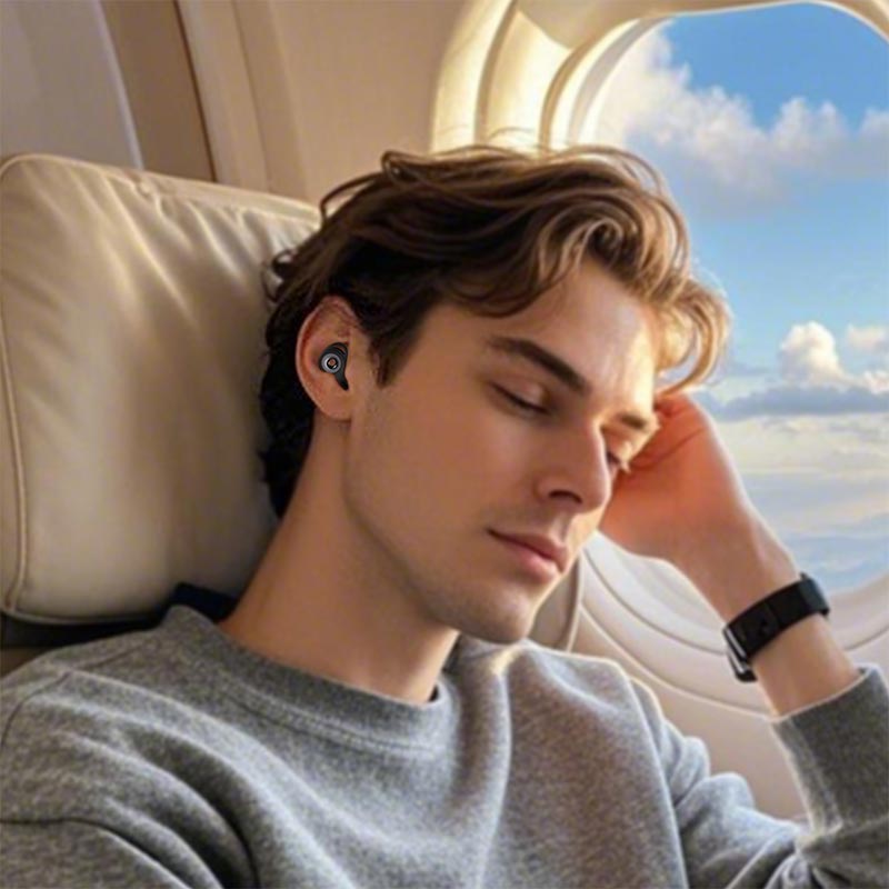Беруши Acefast silicone noise-cancelling earplugs WP1 | -48dB, ipx8| black (6974316286608) Черный на картинке №4