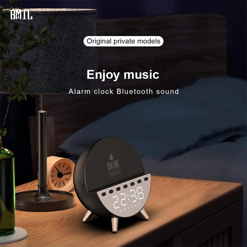 Акустика-годинник Xdobo BMTL Clock |BT5.3, TF/AUX, 4W, 3-4h| black (Wake 1983 MAX) Чорний на малюнкі №16